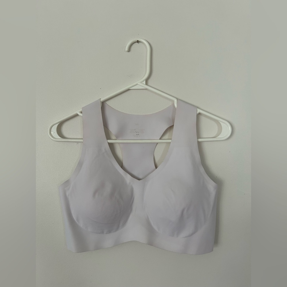 Knix White Racerback Bra Medium